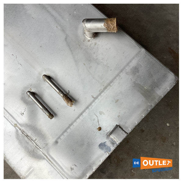 Паливний бак VIP 200 л з нержавіючої сталі 123 x 54 x 31 см