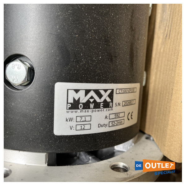 Max Power CT100 | VIP150 motor s lukom 12V | 7,1 kW - 312869