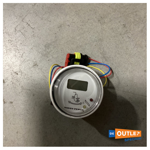 Volvo Penta digital EVC trim guage білий - 881654 - 881654