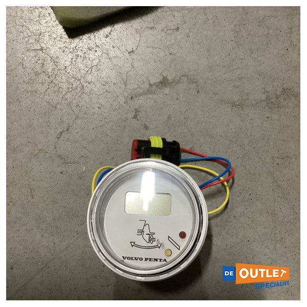 Volvo Penta digital EVC trim guage білий - 881654 - 881654