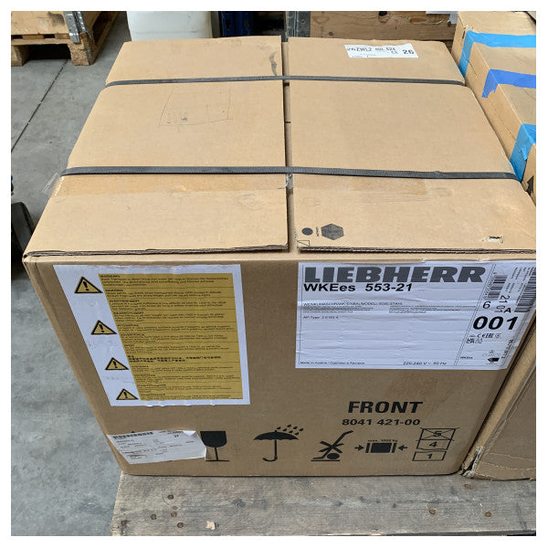 Liebherr WKEES 553-21 خزانة نبيذ مدمجة تحتوي على 18 زجاجة نبيذ مدمجة 230 فولت