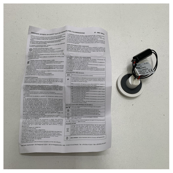 クイックイレネC045 LED表敬灯ウォームホワイト - FASP0252TW2CA00