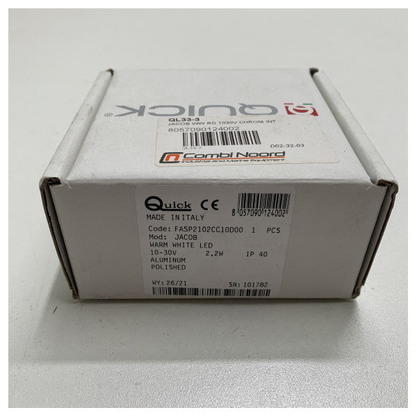 Бърза JACOB LED регулируема лампа за четене 12/24V хром - FASP2102CC10D00