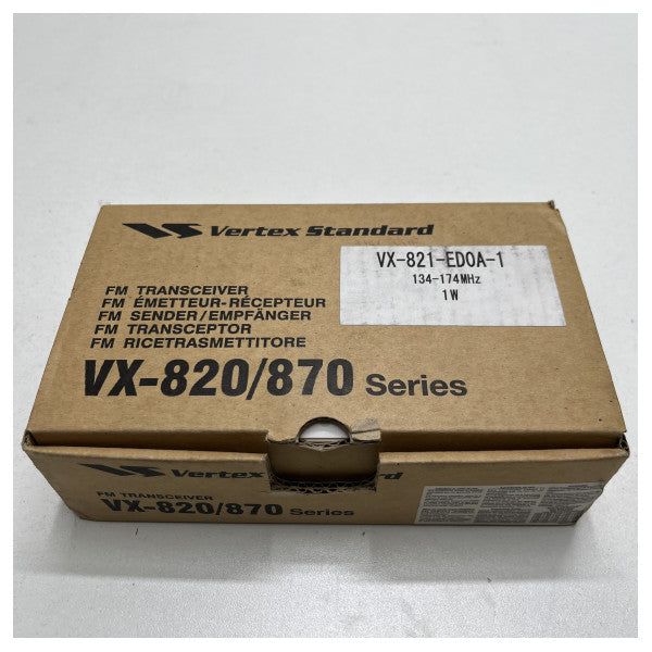 جهاز لاسلكي محمول باليد ثنائي الاتجاه VX-821 من فيرتكس ستاندرد VX-821 16 قناة