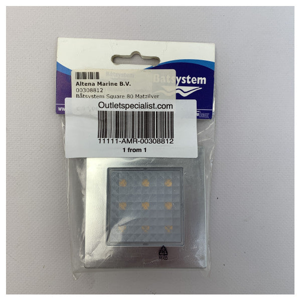 Batsystem Square 80 Éclairage LED extérieur blanc - 00308812