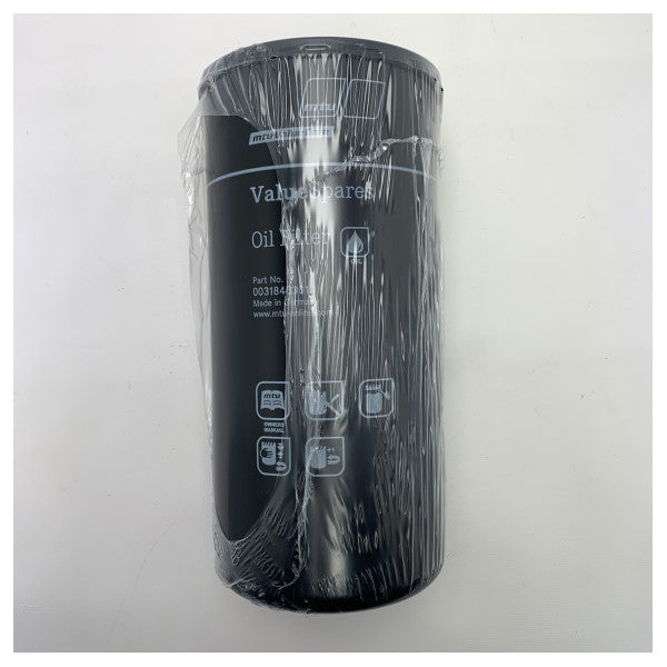 MTU original skruvbart oljefilter svart - 0031845301