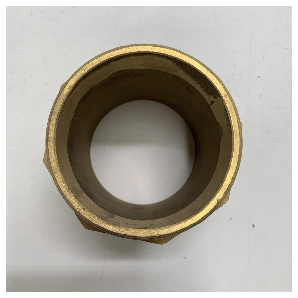 Guidi brass 3 inch hose connector male - 1004