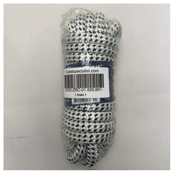 TALAMEX Polyester Landvast | Corde d'amarrage 12 mm - 6m bleu - 01.920.601