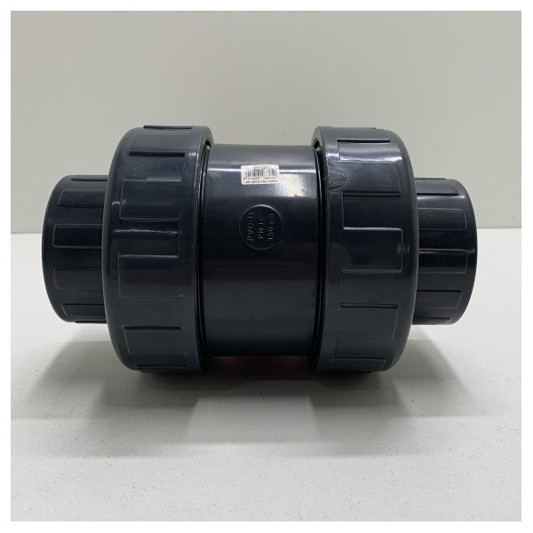 PVC ball valve 2.5 inch 10 bar DN65 Gray type 2050