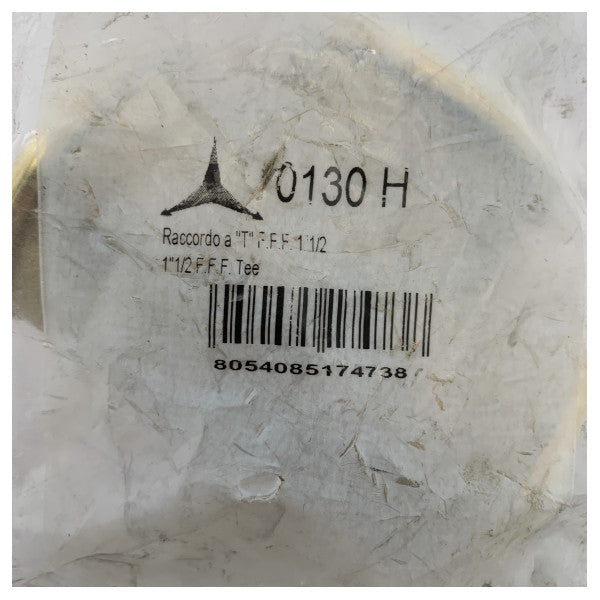 Groco messing t -piece 1.5 pulzier - 0130h