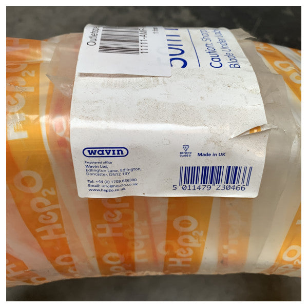 Hep2O 28 mm - 50M pikaliitäntäinen vesiletku valkoinen - HXX50/28W