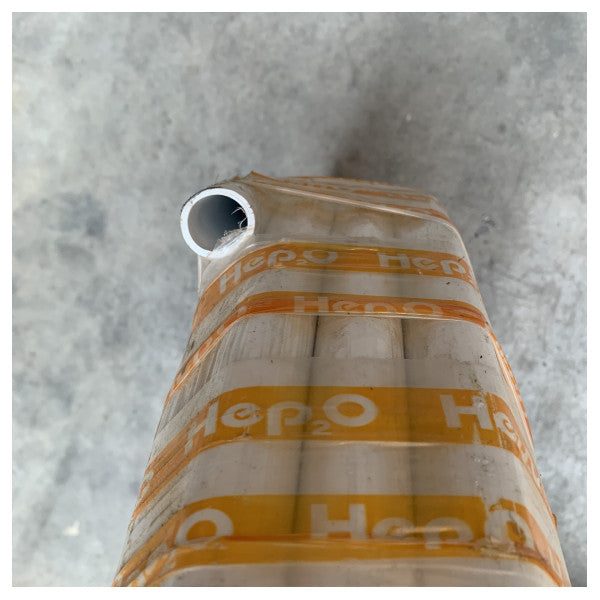 Hep2O 28 mm - 50M pikaliitäntäinen vesiletku valkoinen - HXX50/28W