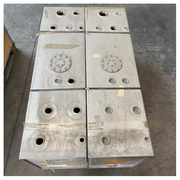 VIP SRL 320L Rustfritt stål drivstoff | Avfallsvannstank