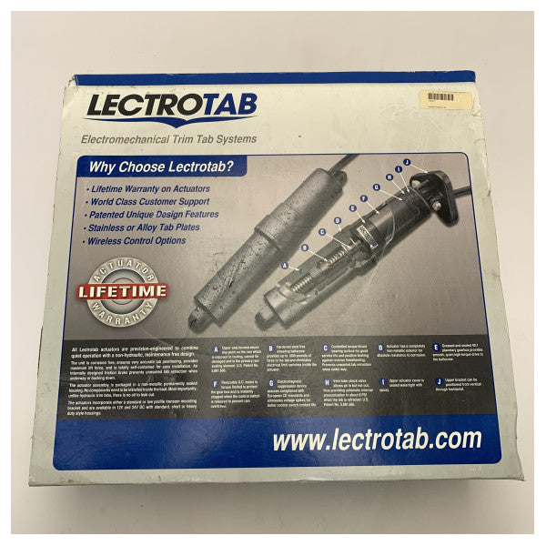 Lectrotab Kaf9x9 Stainless Steel Electric Trim Tab Kit 12V