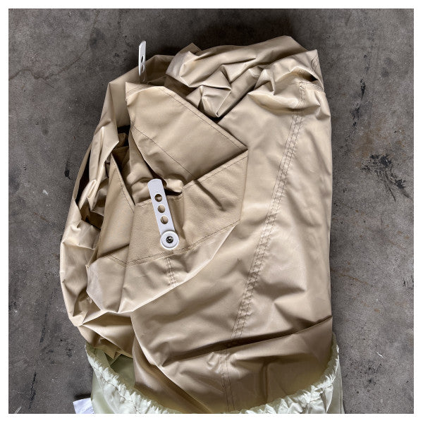 Sessa Marine capote en daim beige - 04803N1