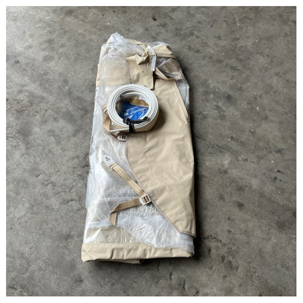 Sessa Marine бежов прозрачен сенник за затваряне на кърмата на кокпита с монтажен комплект - 048088L1