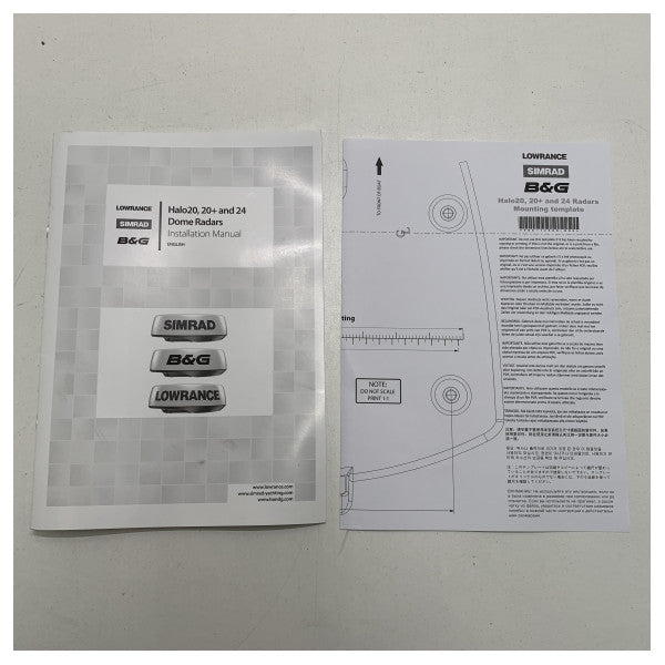 Simrad Halo 20+ 20 pouces Radar numérique 36 NM-000-14536-001