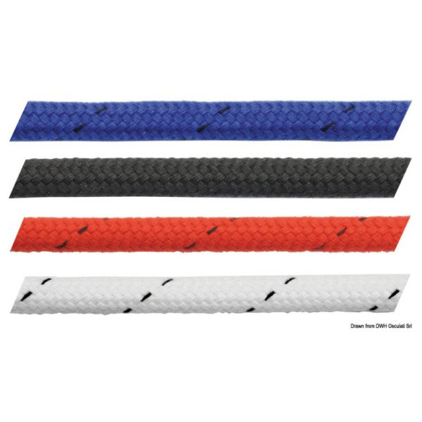 Corda marítima de poliéster dourado de 4 mm de qualidade superior - Linha de vela e cordame durável e resistente às intempéries