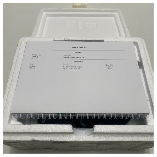 Cobham Sailor SP3911 Marine Battery Charger - holdbar og kompakt bådbatterioplader - S-803911