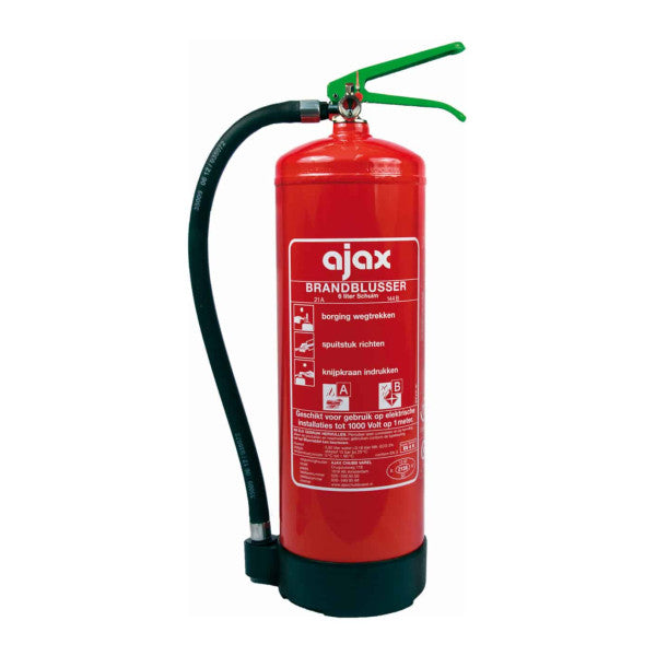 Allpa Ajax 6L Extintor de espuma | extintor de fuego rojo - 082105