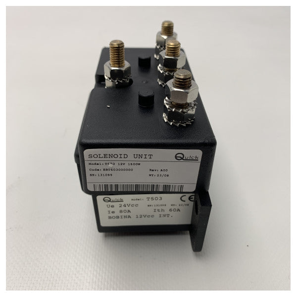 クイッククリスタル 600 縦型ウインドラス 500W｜6mm｜12V - FSC00600D006A00