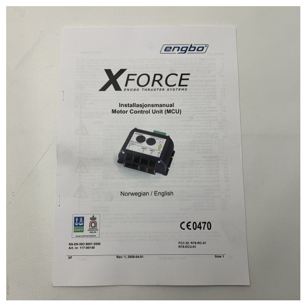 Engbo xforce xf30 | Unité de commande XF60 12V avec télécommande - 117-00149