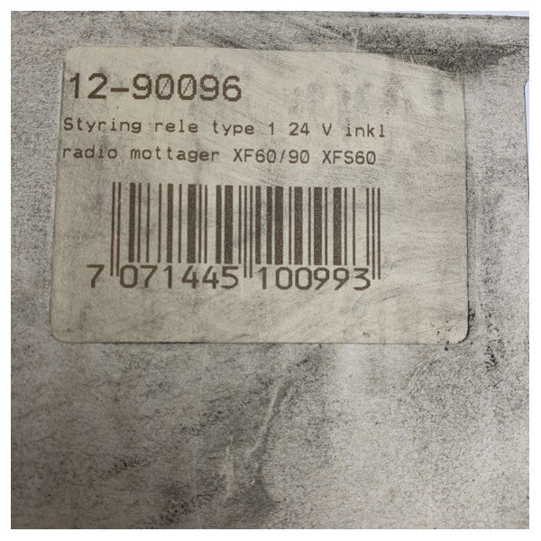 Engbo Xforce ohjauspotkurirele kauko-ohjaustoiminnolla XF60 | 90 | XFS60 - 200927 - 12-90096 - 12-90096