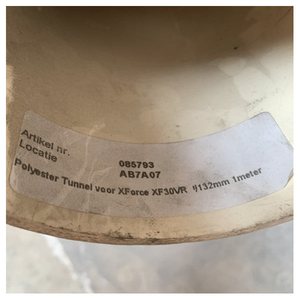 ENGBO GRP Bowthruster Tunnel White D132 X L1000 mm - 085793