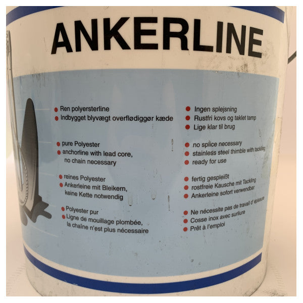 FSE の Robline の鉛のアンカー ライン 12mm の長さ 30m - 7158030