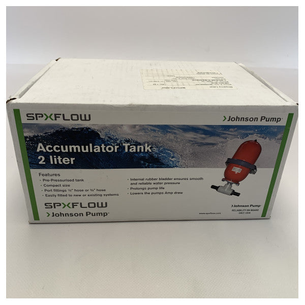 Johnson 09-46839-02 Akkumulator tank rød 2l