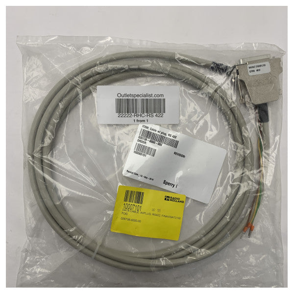 Sperry Marine Fiber Optic Gyrocompass Cable RS 422