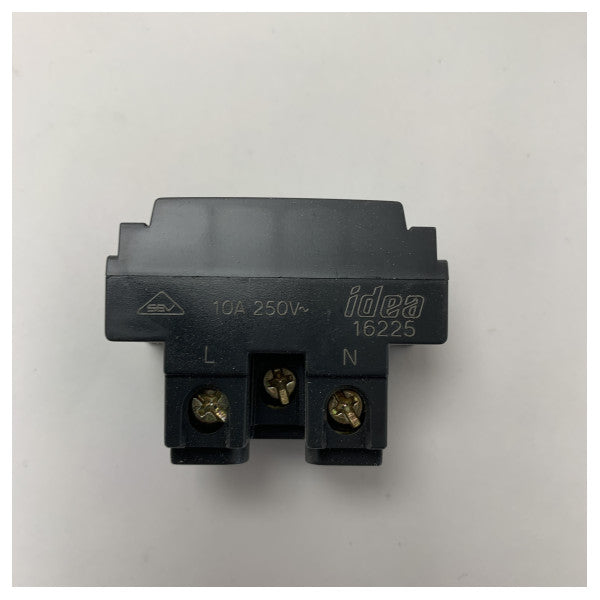 Vimar 16225 耐久性のある 2P+T マリン電気ソケット 10A 250V 