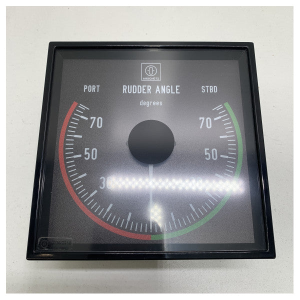 Raytheon Anschutz Rudder Angle Indicateur Affichage - 70 degrés - KLPQ -144 603