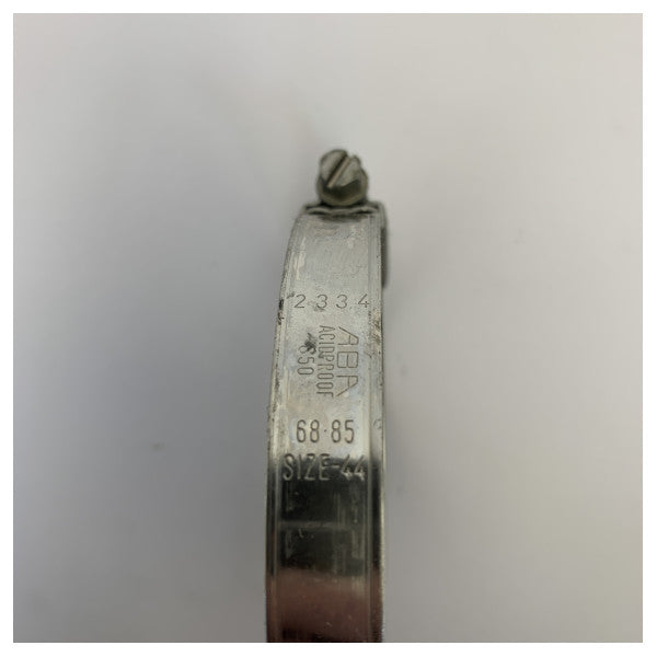 ABA HoseClamp Inox Ħieles mill-Aċidu D68-85mm - ABA1285W5 