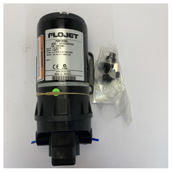 Pompe à diaphragme Flojet D3145H5011AR Duplex II 12V 7,6L/min 60 PSI 