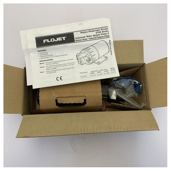 Pompe à eau douce à diaphragme Flojet R2100750A 8,7L/m 30 PSI 12V 