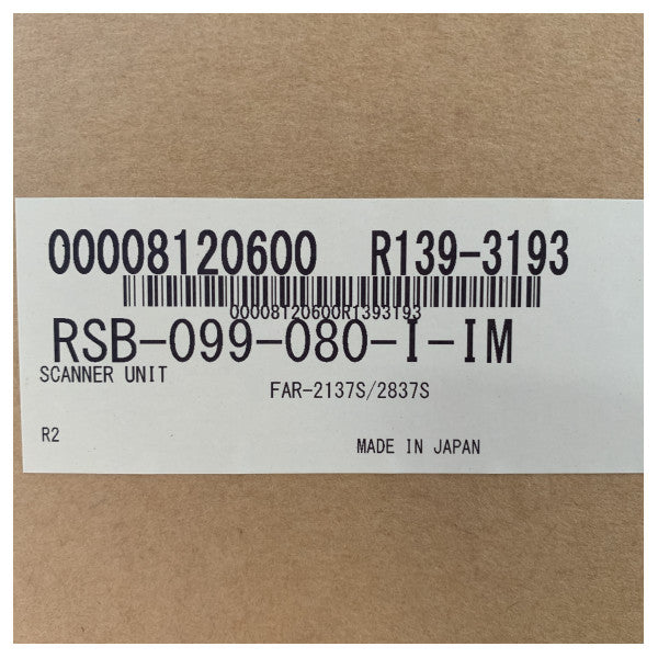 Furuno FAR-2137S/2837S Unité radar marine avec DEICER - FAR-2137S