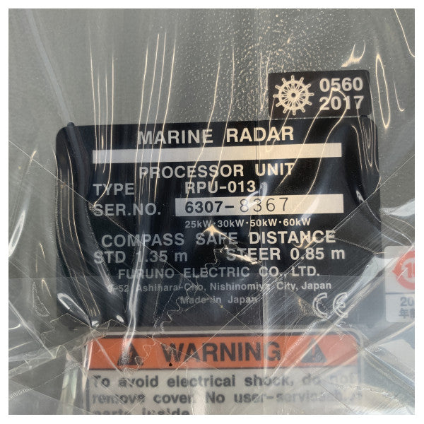 Furuno FAR-2137S/2837S Unité radar marine avec DEICER - FAR-2137S