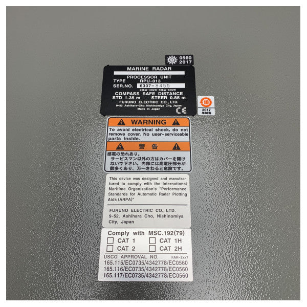 Unità di elaborazione radar Furuno FAR21x7 RPU-013 RPU013-30KE72S