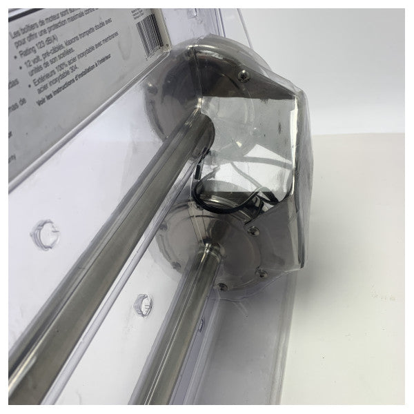 Marinco trumpet elektrisk lufthorn dubbel 12V rostfritt stål - 10029XLP