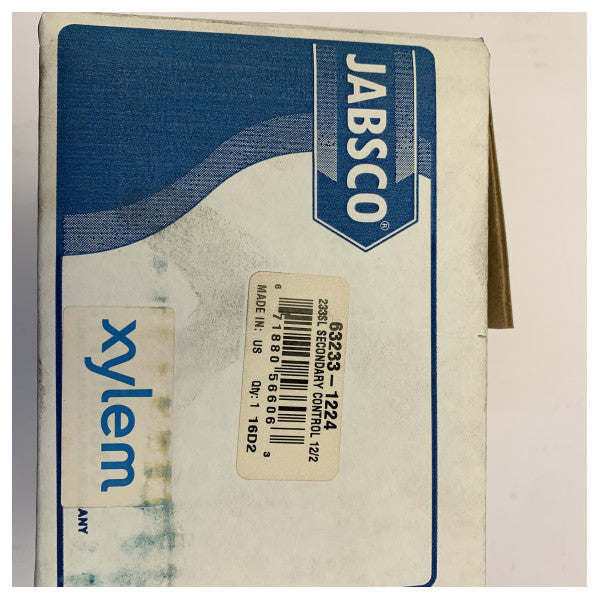 Jabsco 233SL Etsivalo Etäohjauspaneeli Musta - 63233-1224 