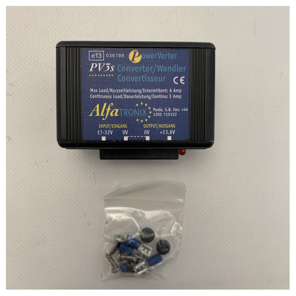 Convertisseur Alfatronix PV3S DC-DC 24 en 12V | 3A