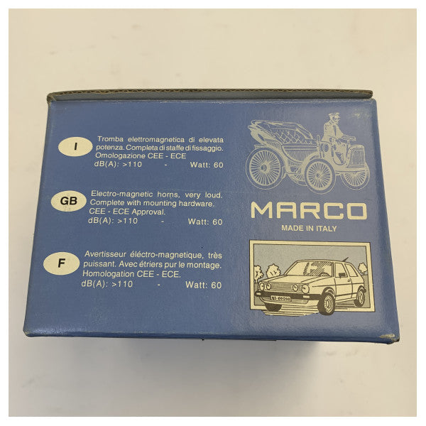 Marco Electric Ship Horn - 12V Single Horn - 01002H