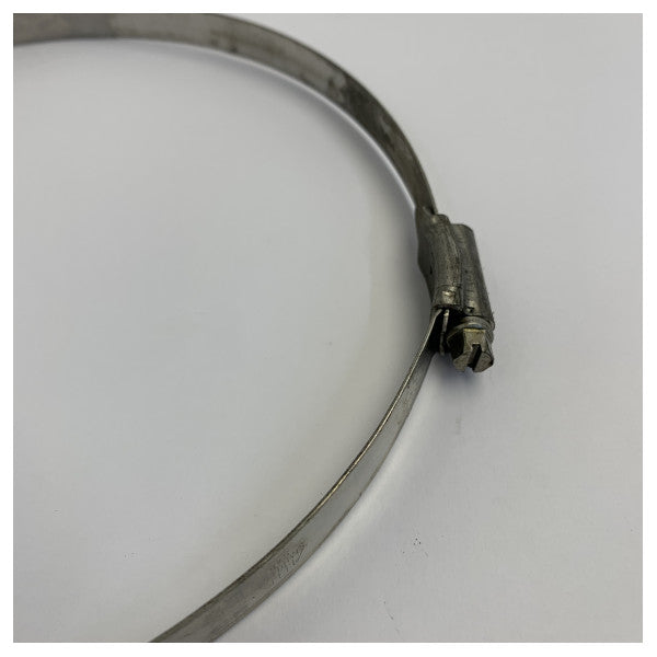 ABA Fascetta stringitubo in acciaio inox 304 - 175-205 mm - fascetta a vite senza fine Inox 