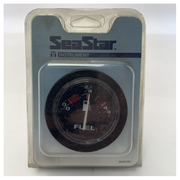 Dometic Seastar Black Fuel Indicator Guage 52 mm 12/24V - 10170P