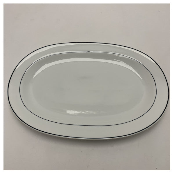 Riva | Richard Ginori White Ceramic Plate 350 mm