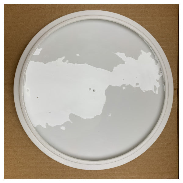 Terrina marinha de porcelana de alta qualidade Riva com tampa - Prato de servir náutico duradouro para navios e barcos