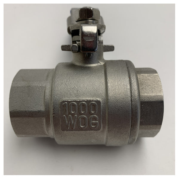 ステンレス鋼1インチ1000 WOGボールバルブ 