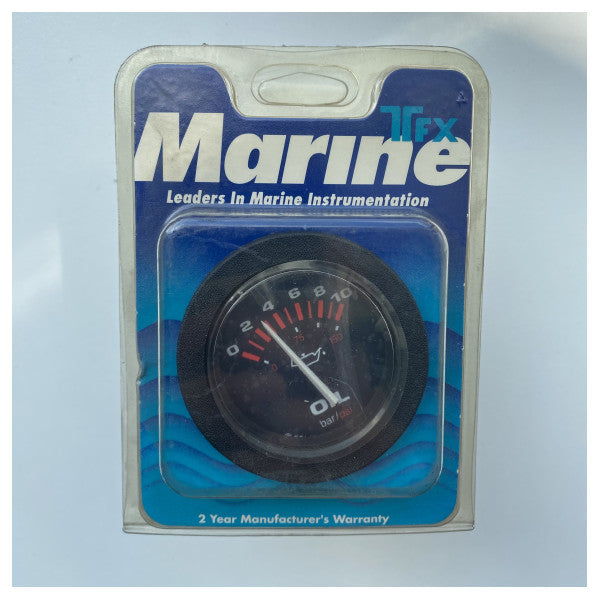 Seastar Teleflex Marine 10261E 12V 10 Bar Capteur de pression compatible avec le manomètre VDO pour les applications marines