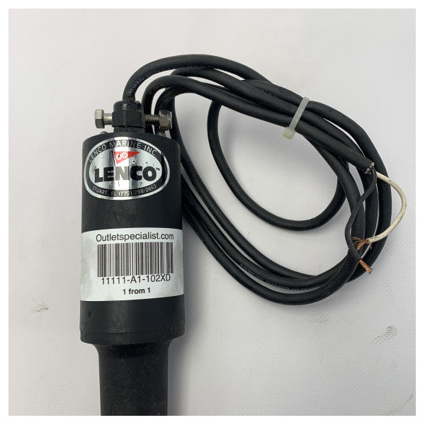 Lenco 102XD äärimmäinen trimmilaippojen toimilaite musta 12V